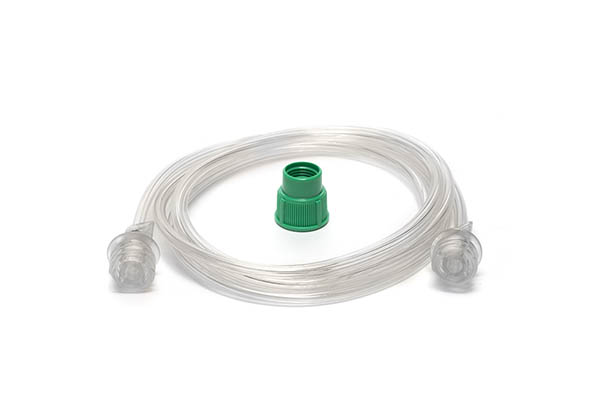 带Sure-Loc™接口的氧气管+ 流量计转接头，1.8米
