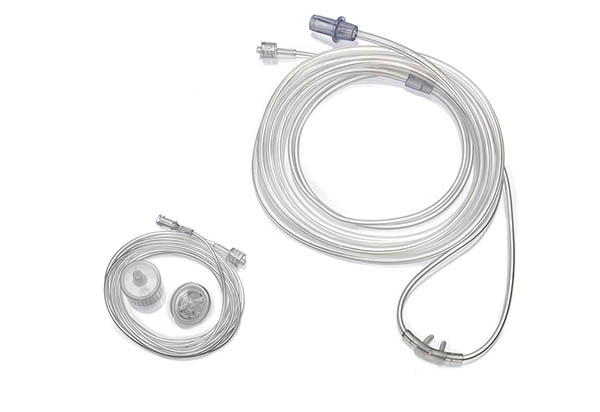 Sentri，成人鼻氧管弯鼻头型2.1米＋二氧化碳监测管＋过滤器