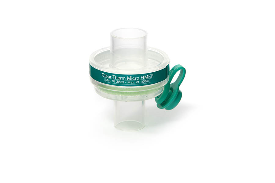 Clear-Therm Micro婴儿热湿交换过滤器带鲁尔孔