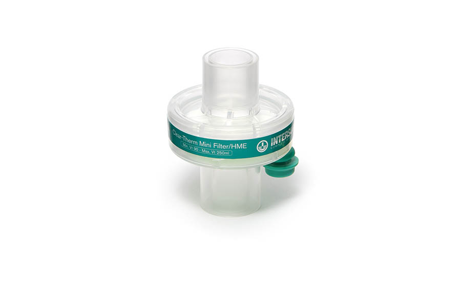 Clear-Therm Mini儿童热湿交换过滤器带鲁尔孔